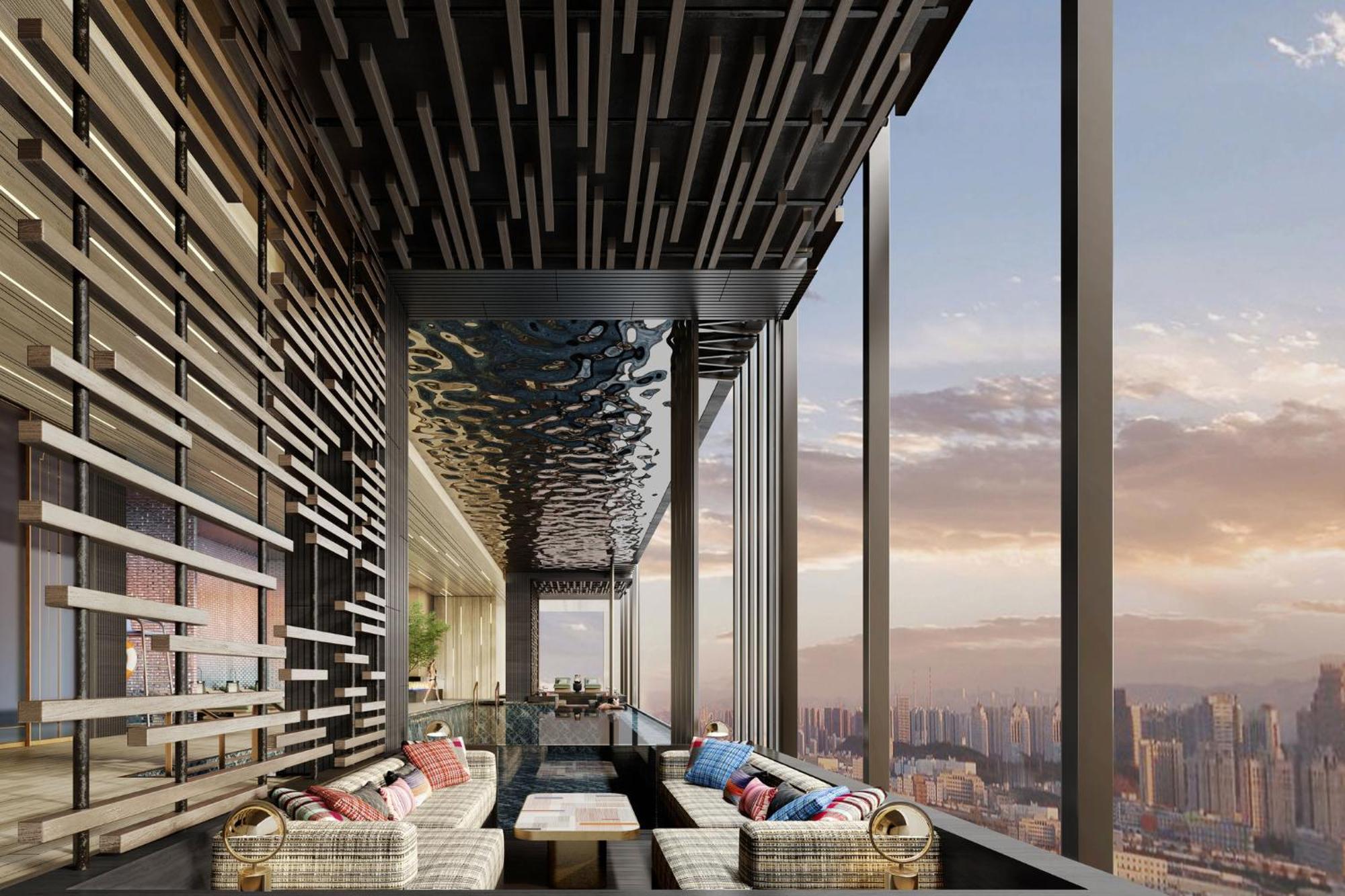 Hotel Indigo Changsha Meixi Lake Exterior foto