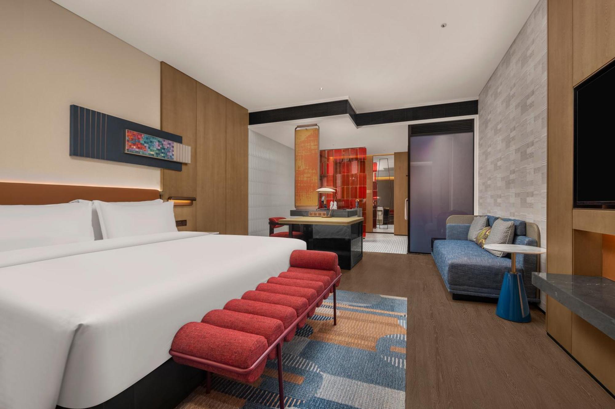 Hotel Indigo Changsha Meixi Lake Exterior foto